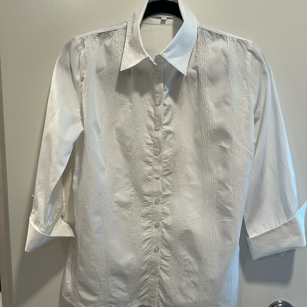 Anne Fontaine White Blouse